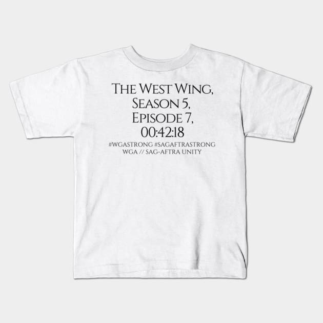 West wing tee best sale shirts